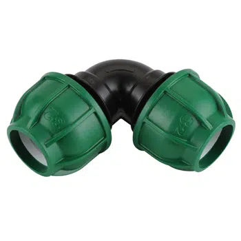90 Equal Elbow PP Compression Fitting - Image 2