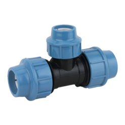 Reducing Tee HDPE Compression Fitting