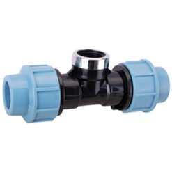 Female Tee HDPE Compression Fitting