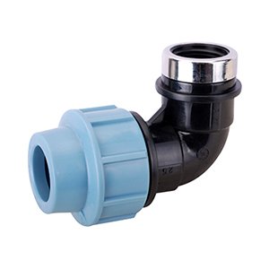 Female Elbow PP Compression Fitting